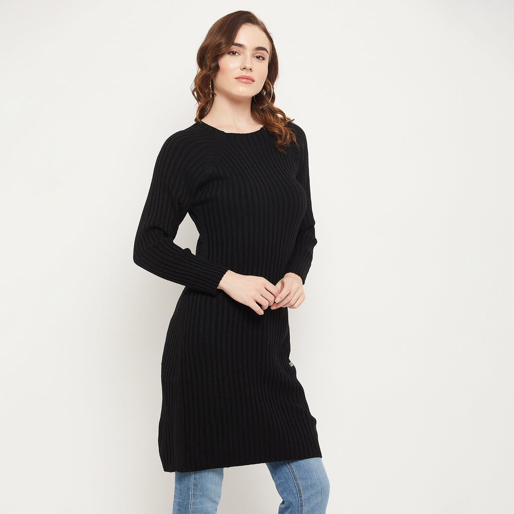 Duke Urban Women Solid Long Pullover (SDS1028)