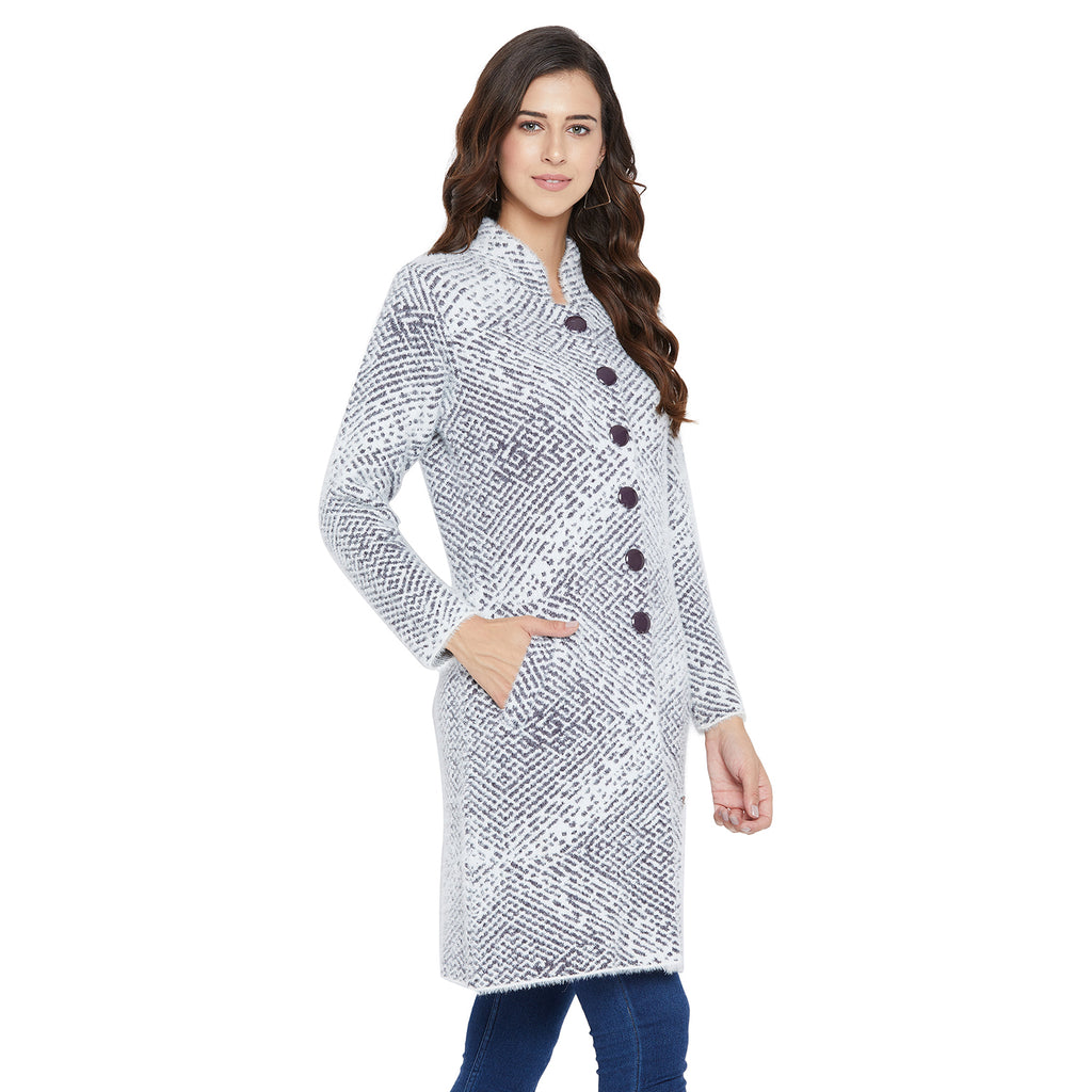 Duke Urban Women Full Sleeve Long Cardigan (SDS974)