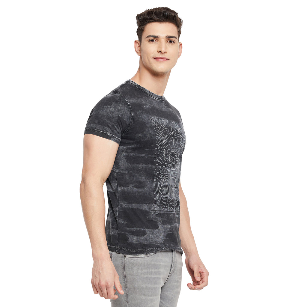 Duke Urban Men Half Sleeve Cotton T-Shirt (LF4611)