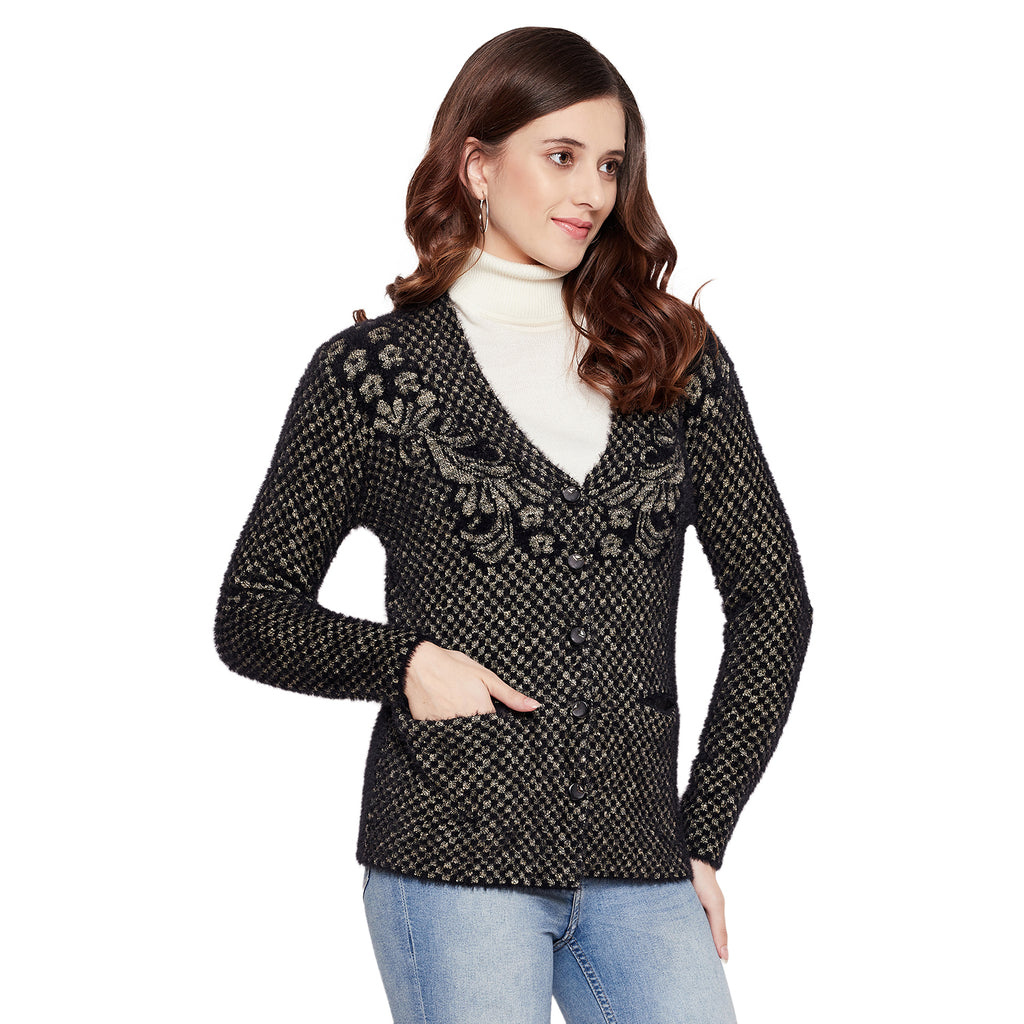 Duke Urban Women Full Sleeve Cardigan (SDS9596)