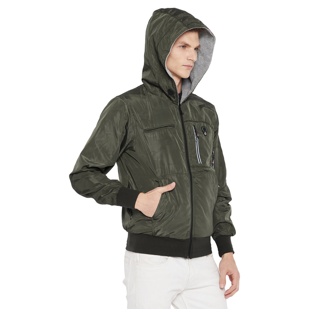 Duke Urban Men Full Sleeve Hooded Jacket (SDZ999)