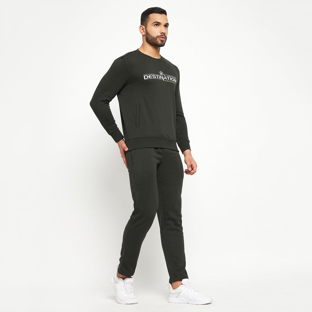 Duke Urban Men Round Neck Tracksuit (LF6028)
