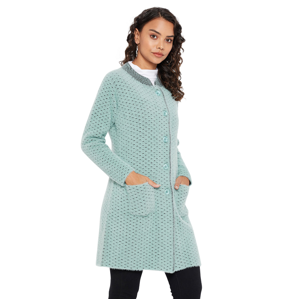 Duke Urban Women Round Neck Cardigan  (SDS1087)