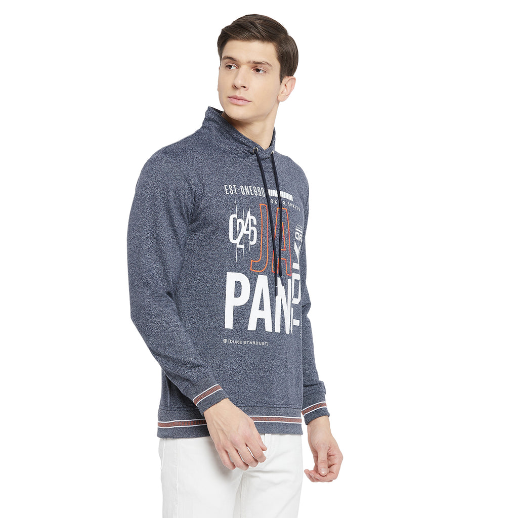 Duke Urban Men Cowl Neck Sweatshirt (LF3878)