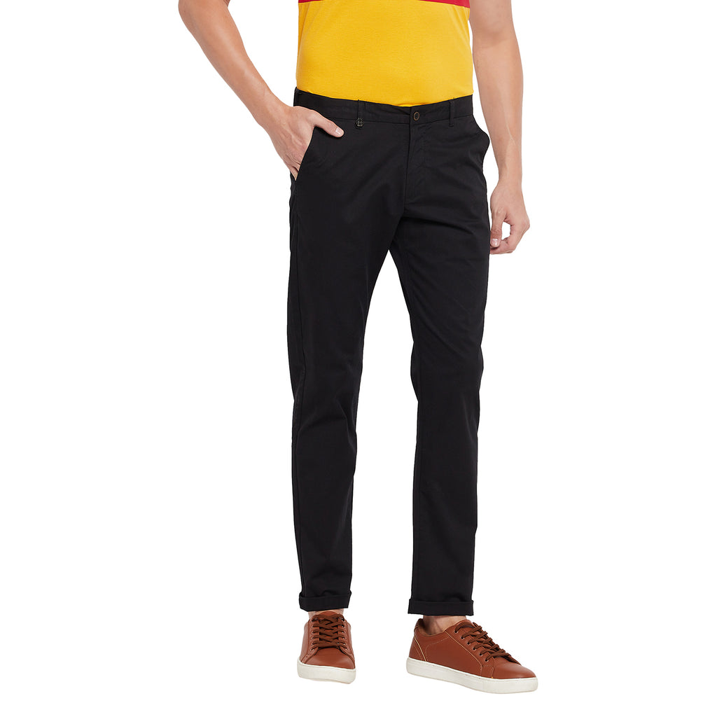 Duke Urban Men Expendable Waist Slim Fit Trousers (SDT4513E)