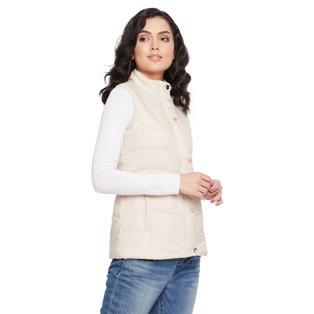 Duke Urban Women Sleeveless Jacket (SDZ6719)