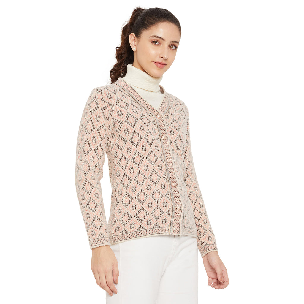 Duke Urban Women Full sleeve V Neck Cardigan (SDS1052)