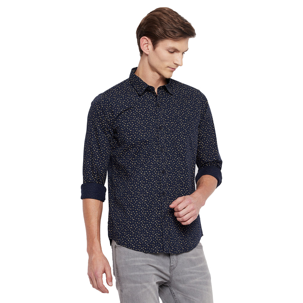 Duke Urban Men Full Sleeve Cotton Shirt (SDO7PRSL)