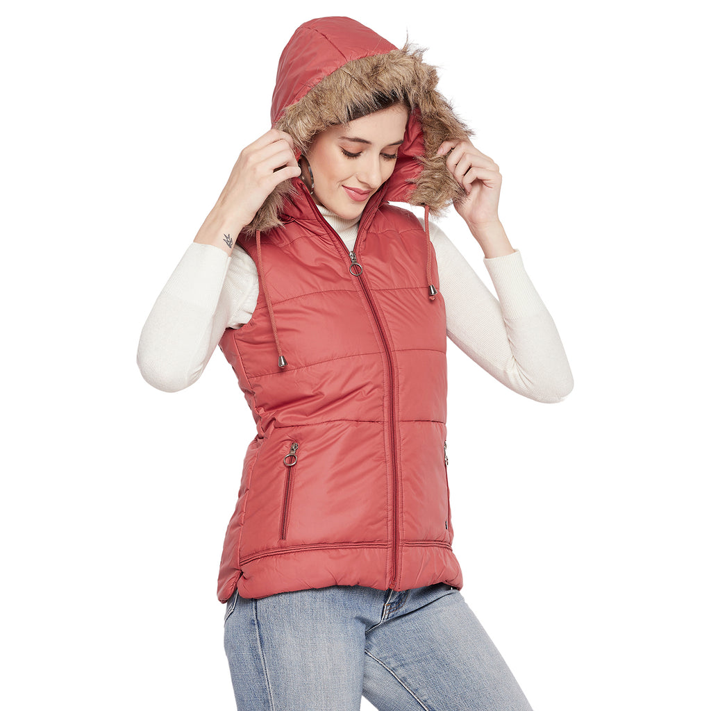 Duke Urban Women Sleeveless Jacket (SDZ6720)