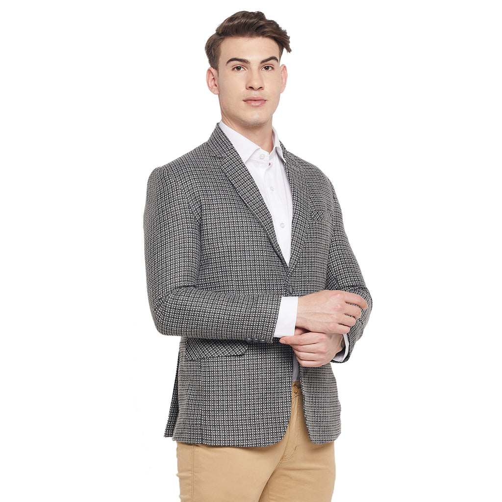 Duke Urban Men Full Sleeve Lapel Neck Coat (SDZ936)