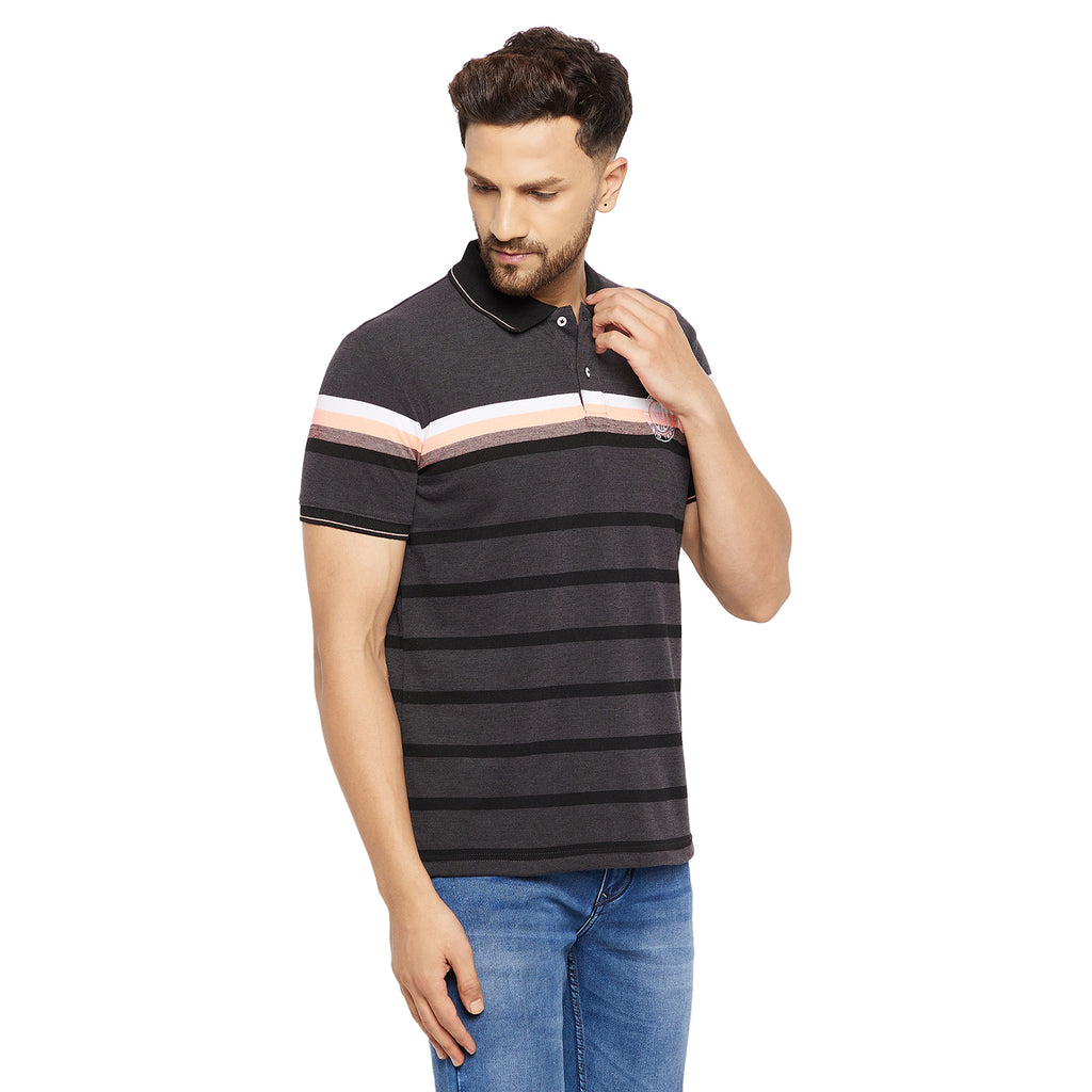 Duke Urban Men Half Sleeve Cotton T-shirt (LF5422)