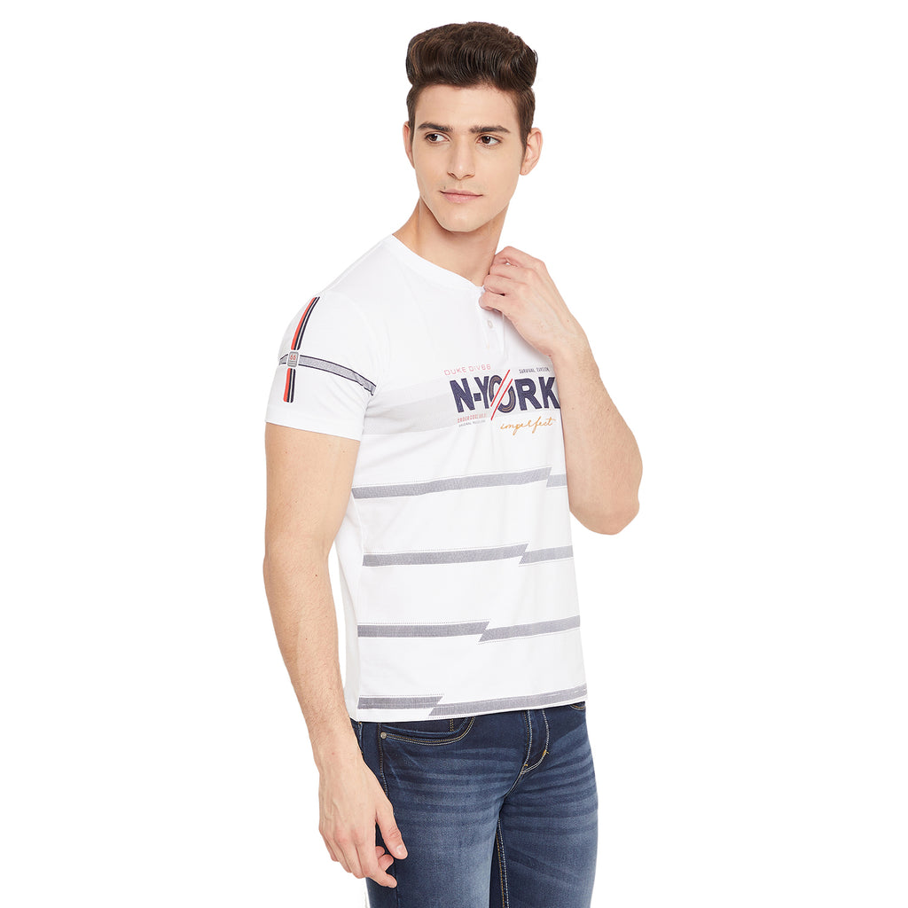 Duke Urban Men Half Sleeve Cotton T-shirt (LQ3715)