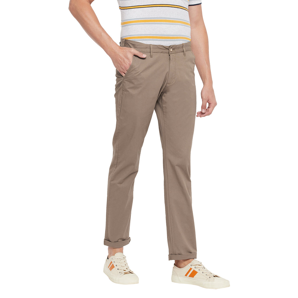 Duke Urban Men Expendable Waist Slim Fit Trousers (SDT4513E)