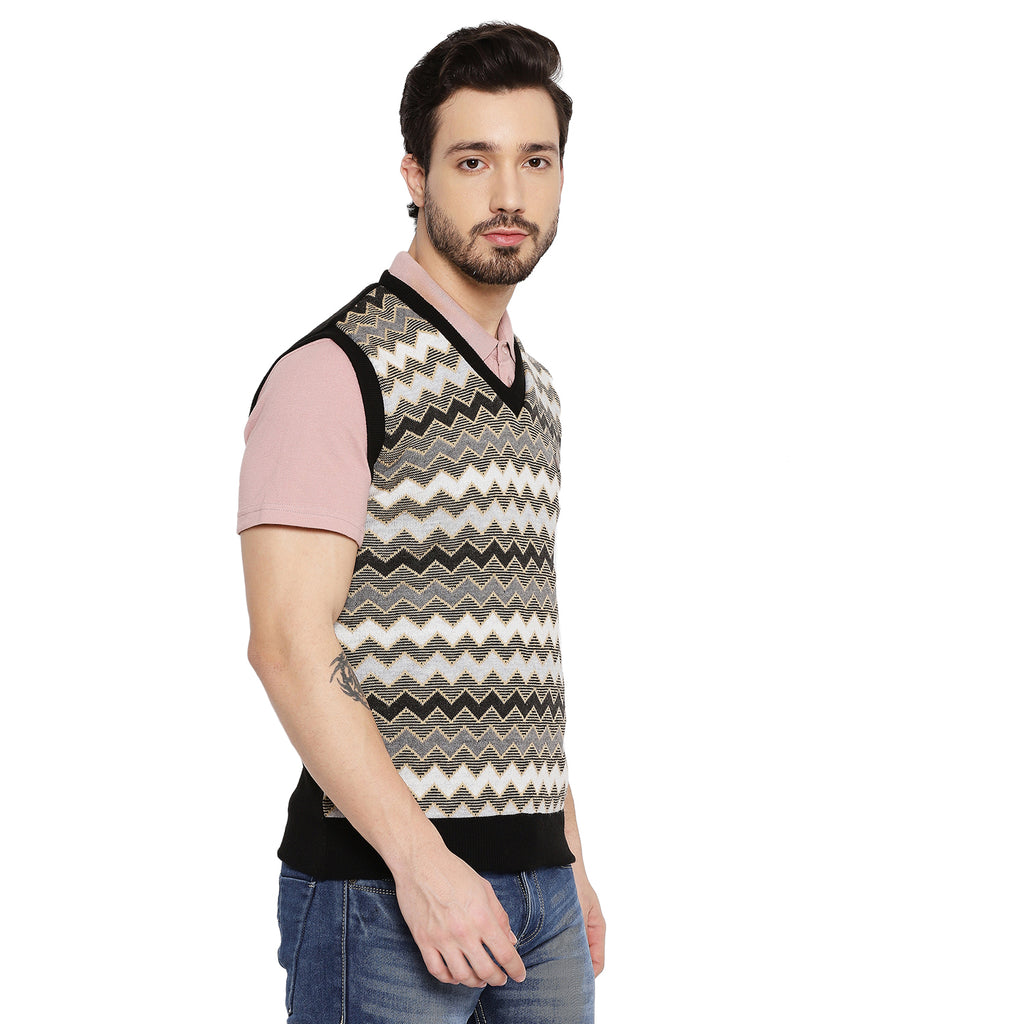 Duke Urban Men Sleeveless Reversible Sweater (SDS2036)