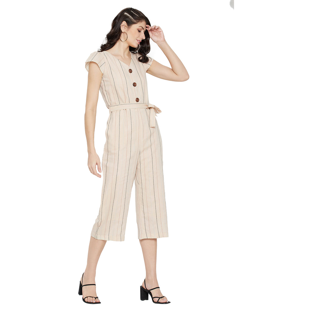 Duke Urban Women Striped Jumpsuit (SDX3501)