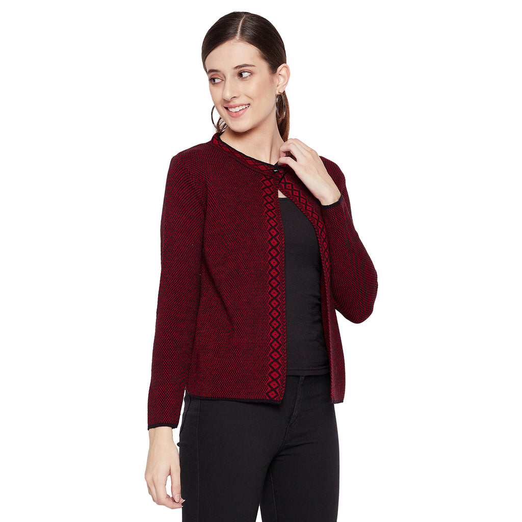 Duke Urban Women Full Sleeve Cardigan (SDS1056)
