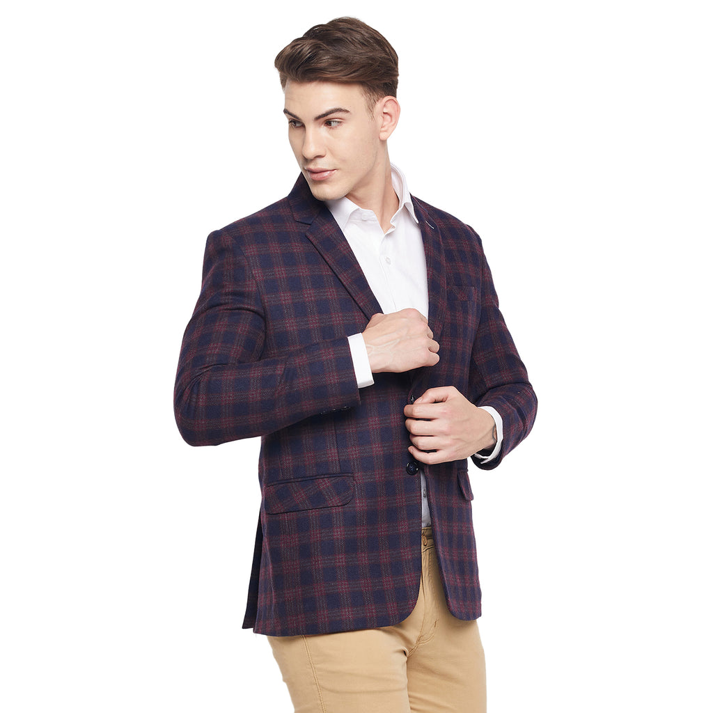 Duke Urban Men Full Sleeve Lapel Neck Coat (SDZ935)