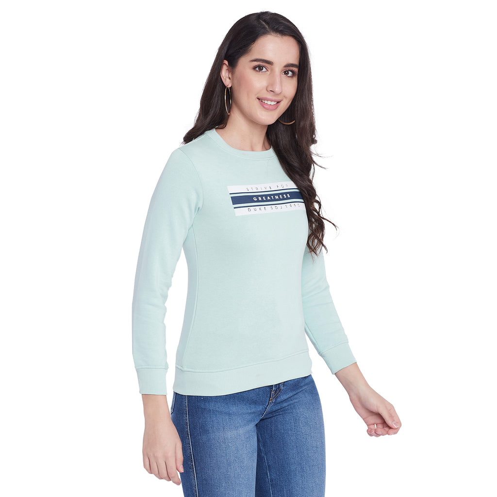 Duke Urban Women Round Neck Sweatshirt (LFX785)