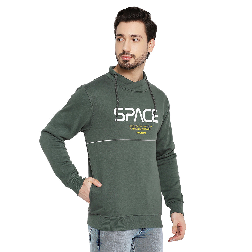 Duke Urban Men Cowl Neck Sweatshirt (LF6121)