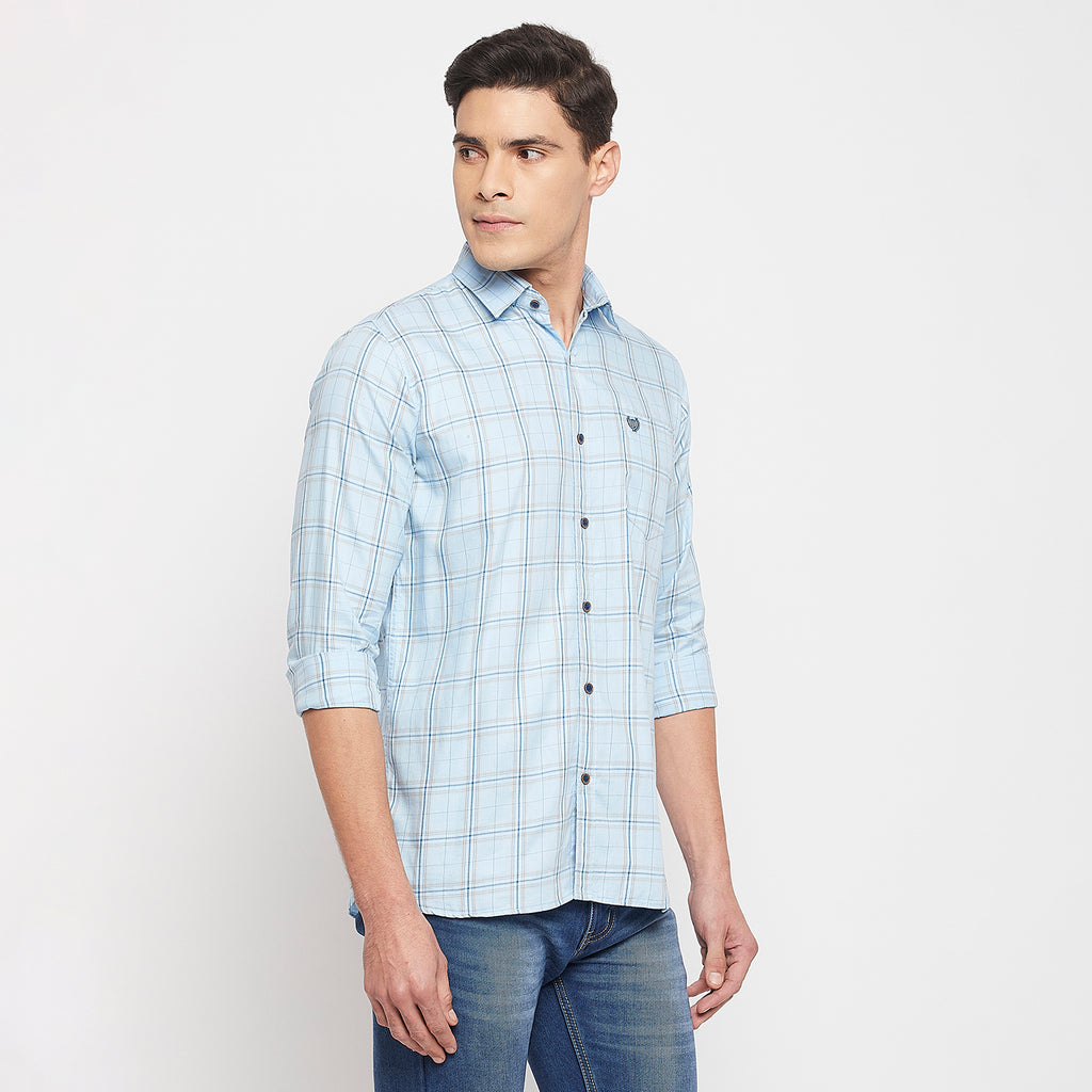 Duke Urban Men Full Sleeve Cotton Shirt (SDO6CKN)