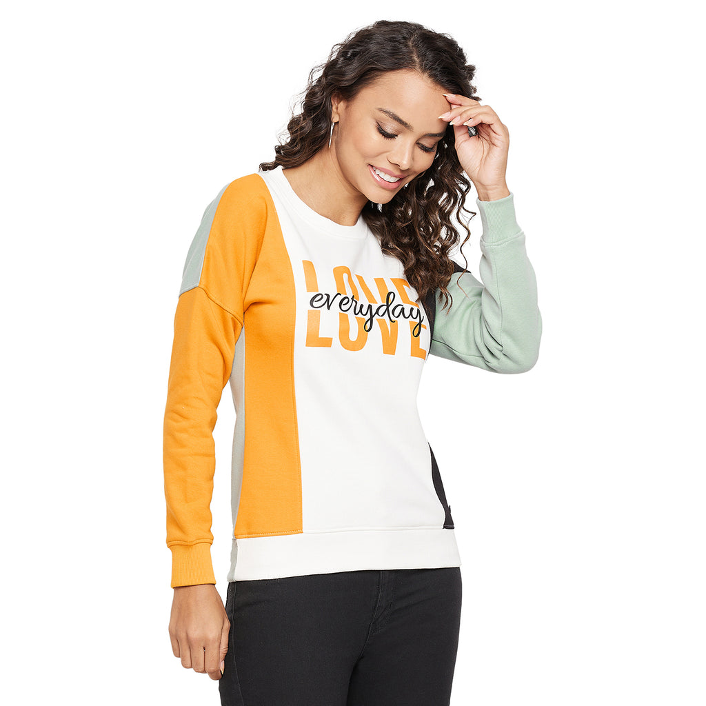 Duke Urban Women Full Sleeve Round Neck Sweatshirt (LFX874)