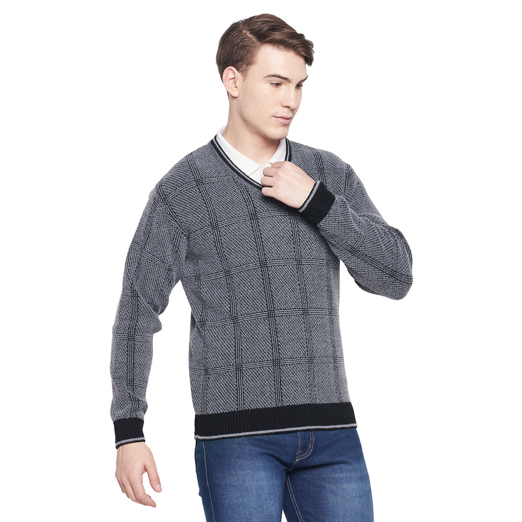 Duke Urban Men Full Sleeve V Neck Sweater (SDS2067)