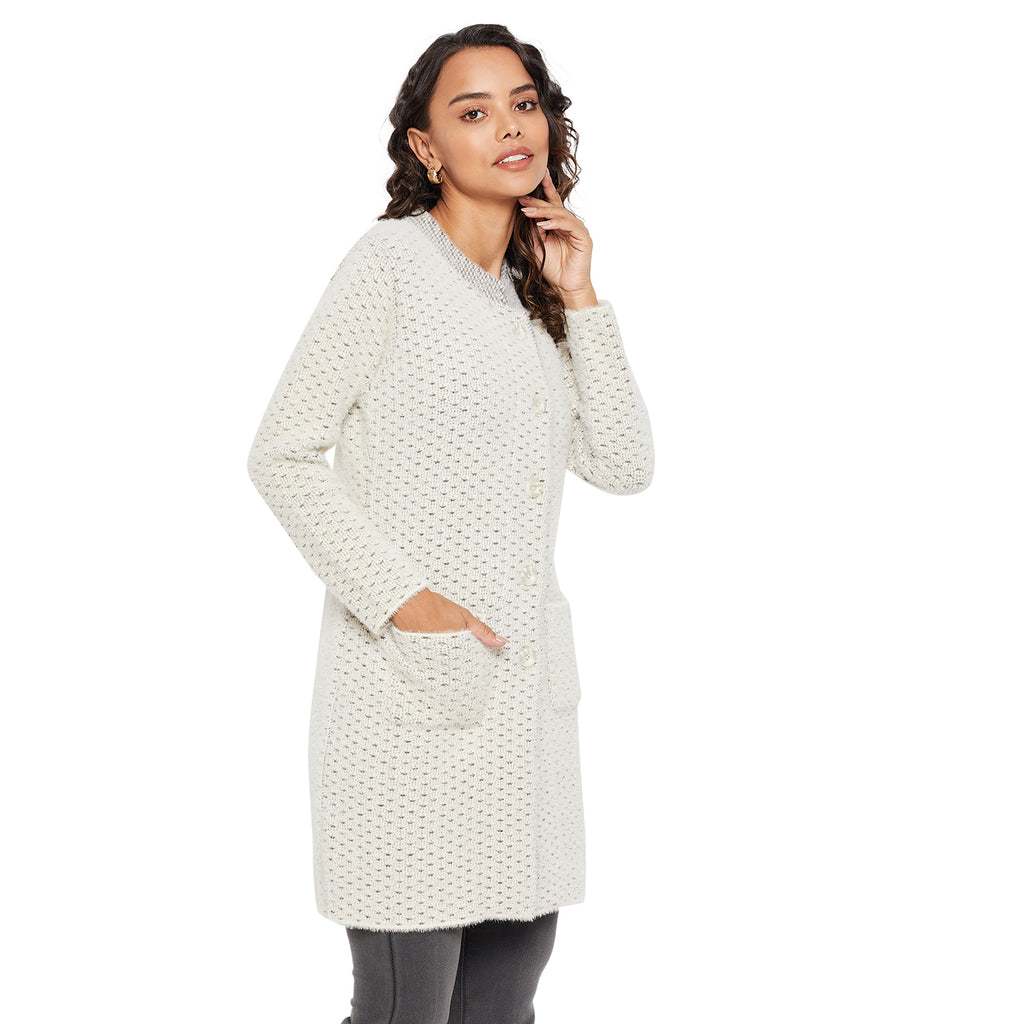 Duke Urban Women Round Neck Cardigan  (SDS1087)