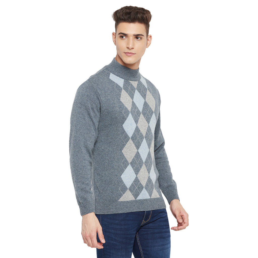 Duke Urban Men Full Sleeve High Neck Sweater (SDS695)