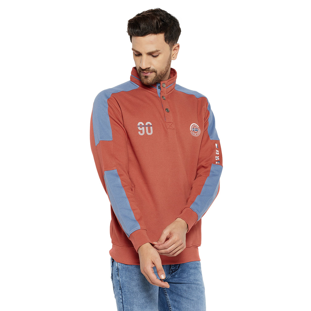 Duke Urban Men Collared Sweatshirt (LF6129)