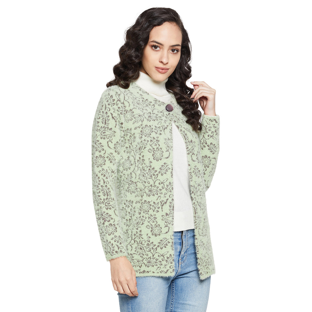 Duke Urban Women Full sleeve Round Neck Cardigan (SDS1132)