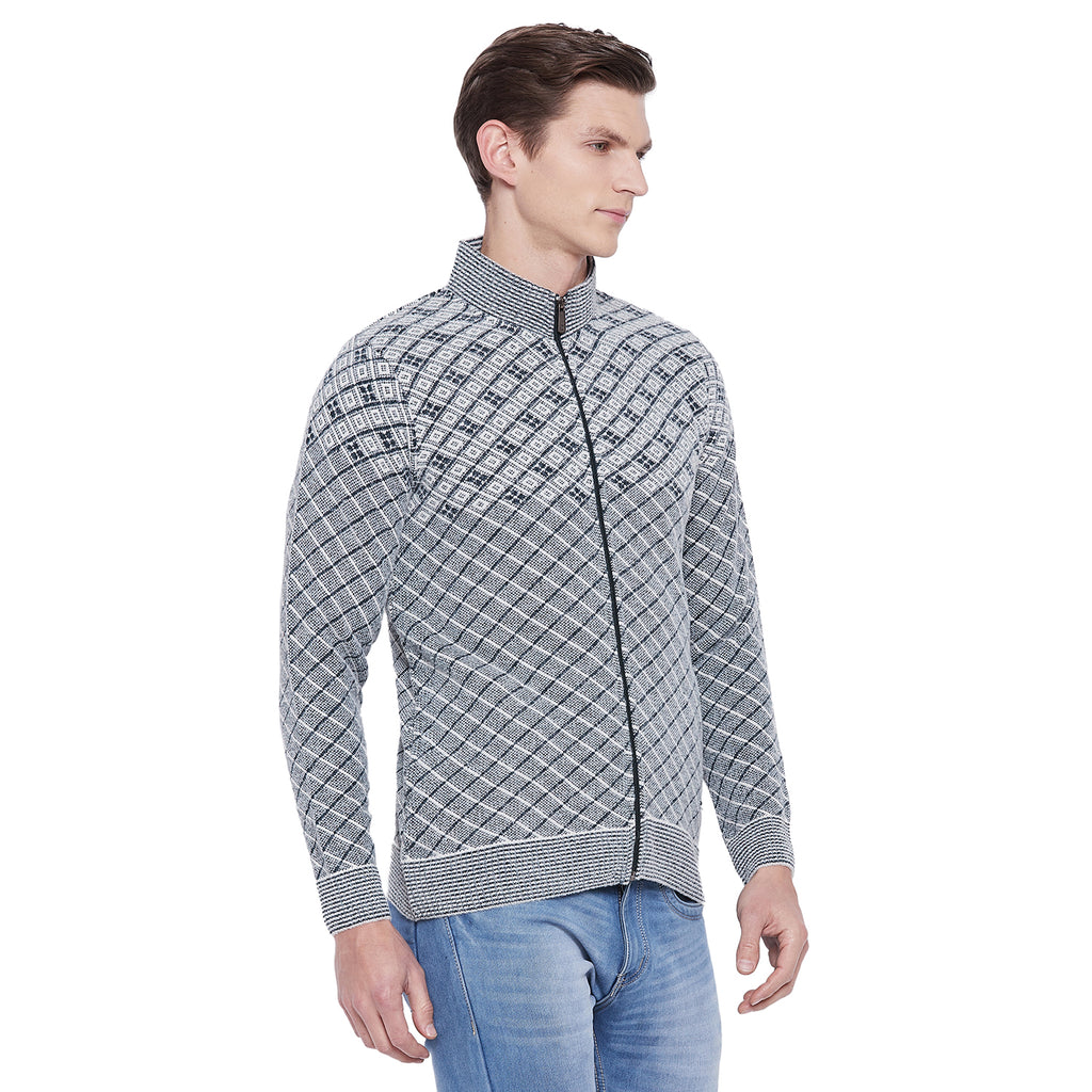 Duke Urban Men Full Sleeve Zipper Sweater (SDS681)
