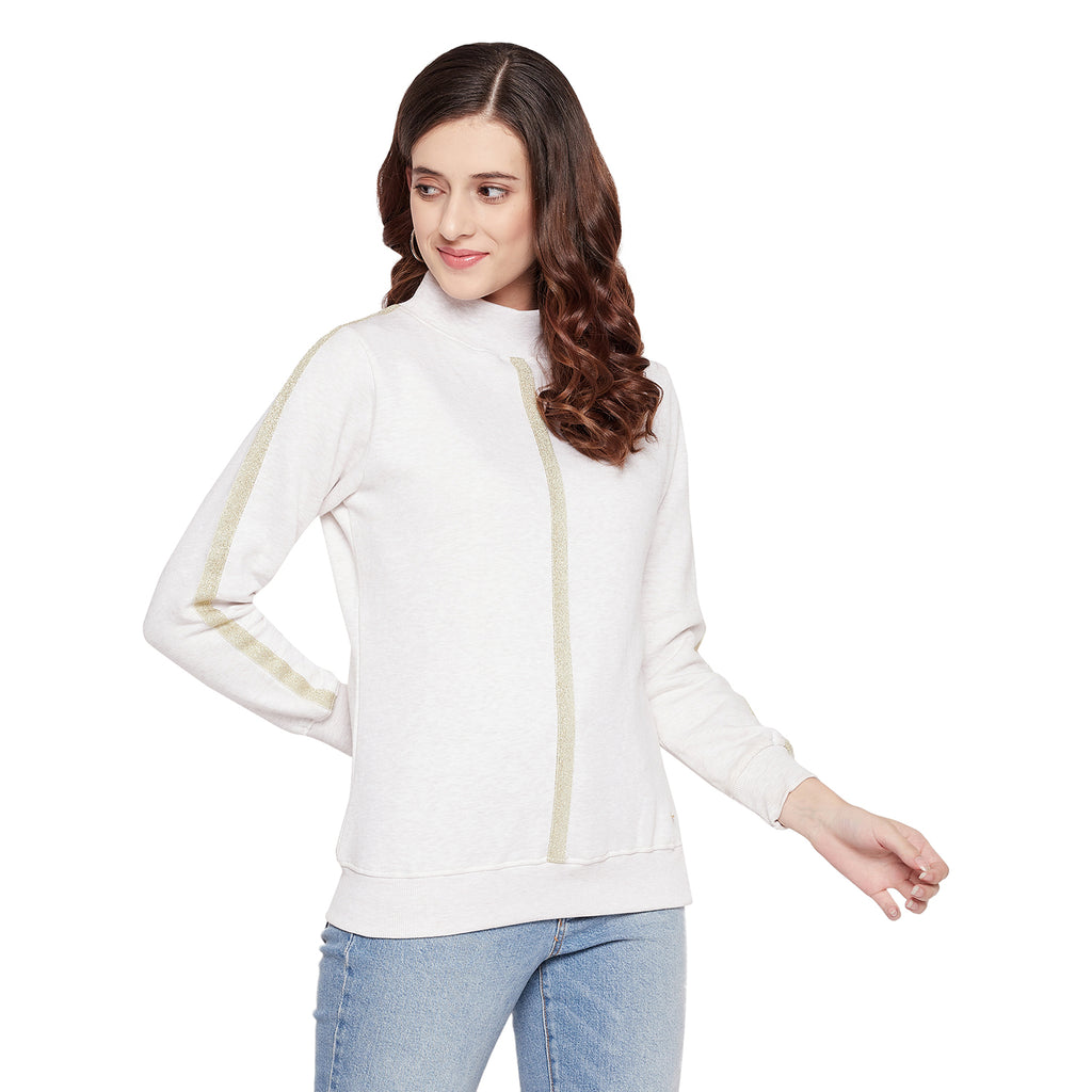 Duke Urban Women Full Sleeve High Neck Sweatshirt (LFX770)