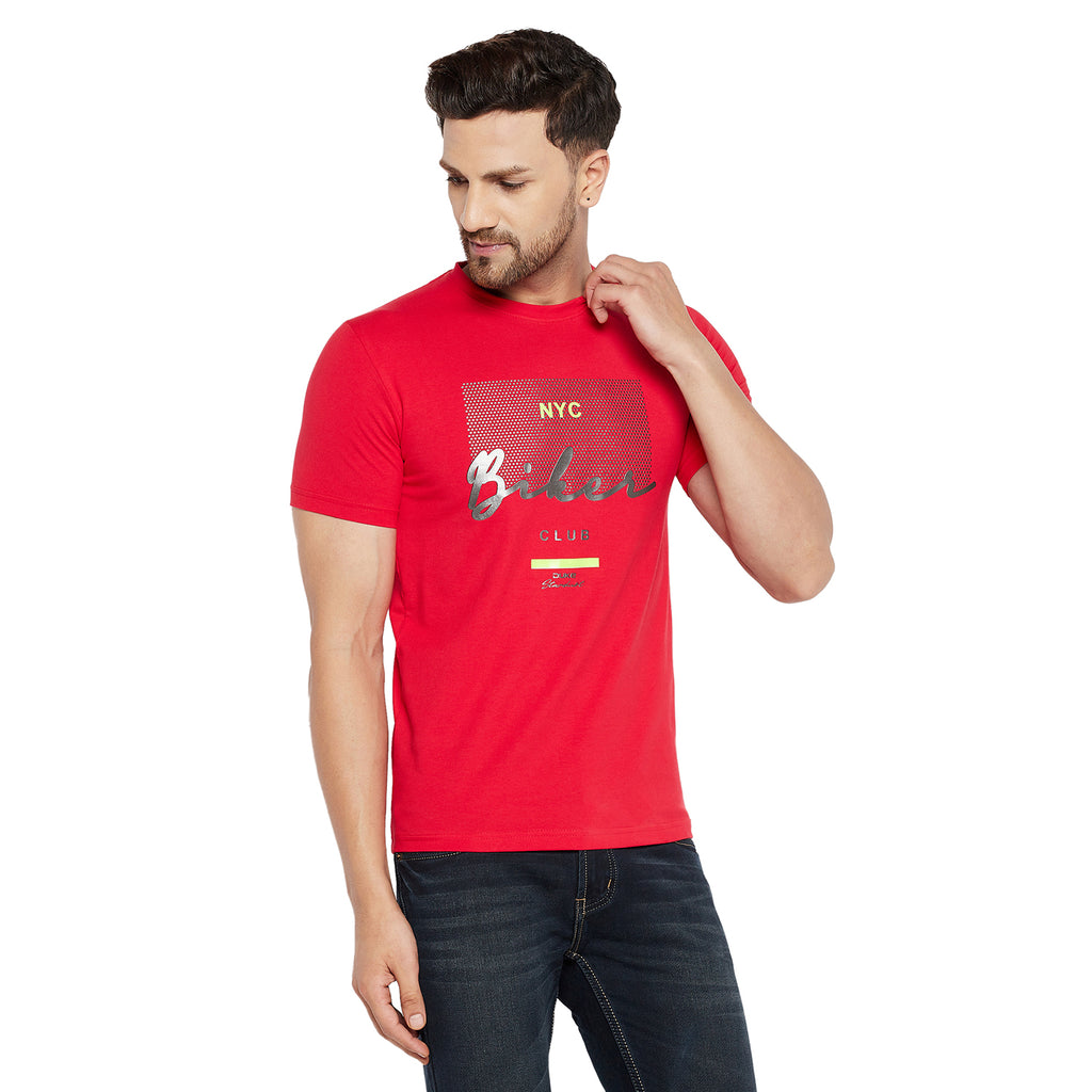 Duke Urban Men Half Sleeve Cotton T-shirt (LF5741)