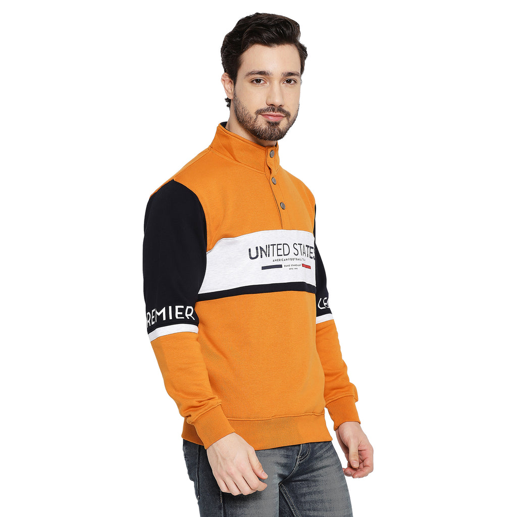 Duke Urban Men Collared Sweatshirt (LF6112)