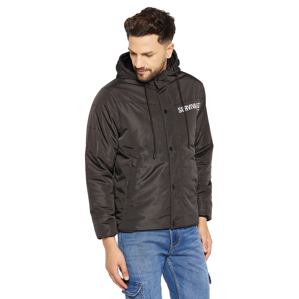 Duke Urban Men Full Sleeve Hooded Jacket (SDZ1087)
