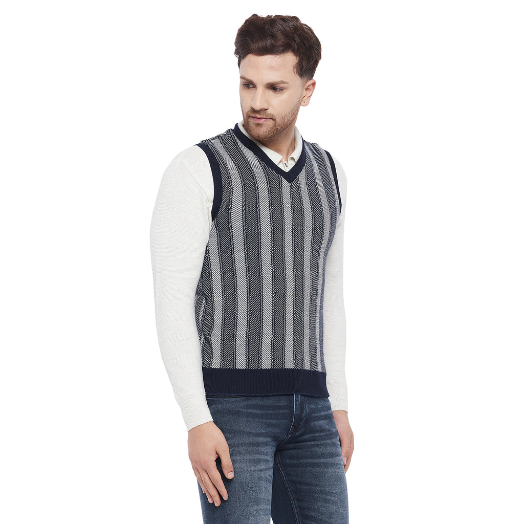 Duke Urban Men Sleeveless Reversible Sweater (SDS717)
