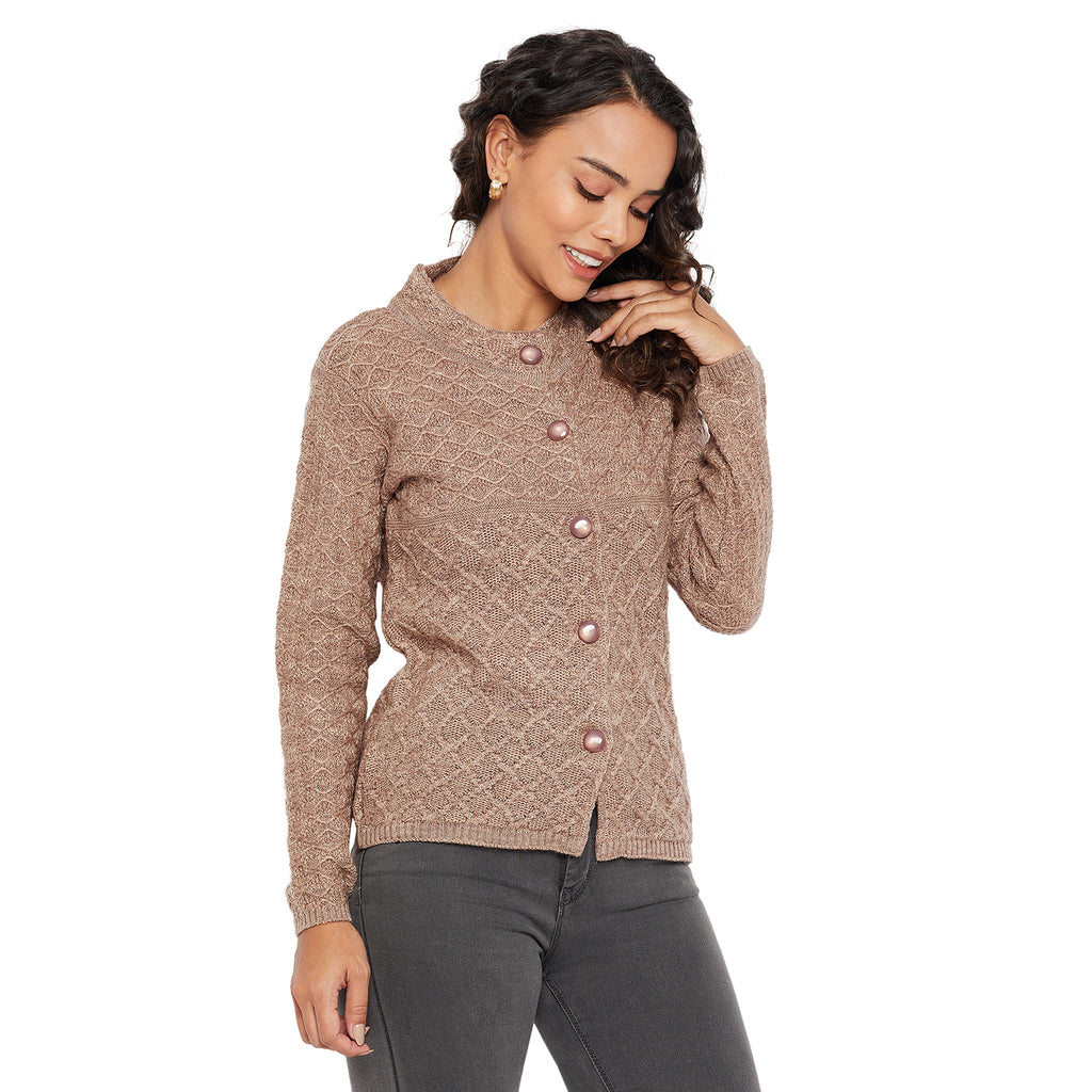 Duke Urban Women Round Neck Cardigan  (SDS1046)