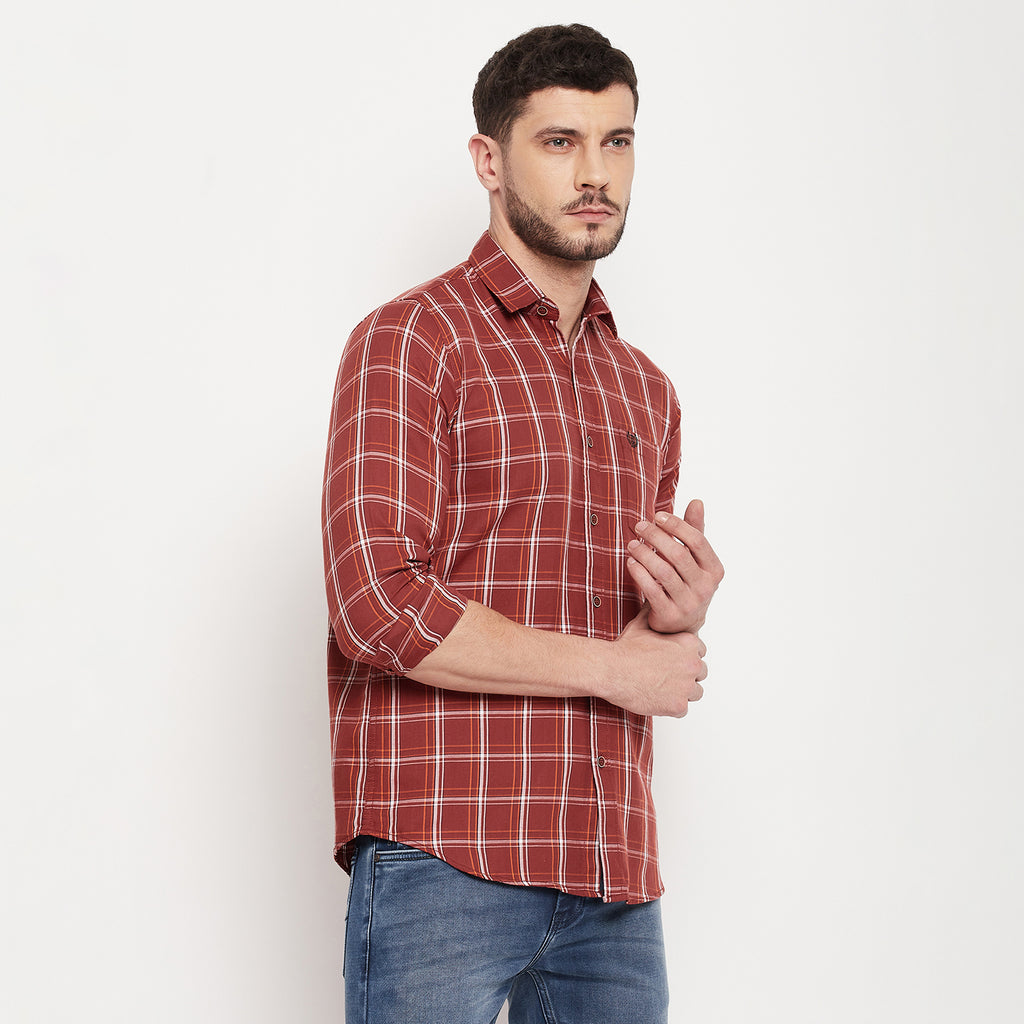 Duke Urban Men Full Sleeve Cotton Shirt (SDO6CKH)