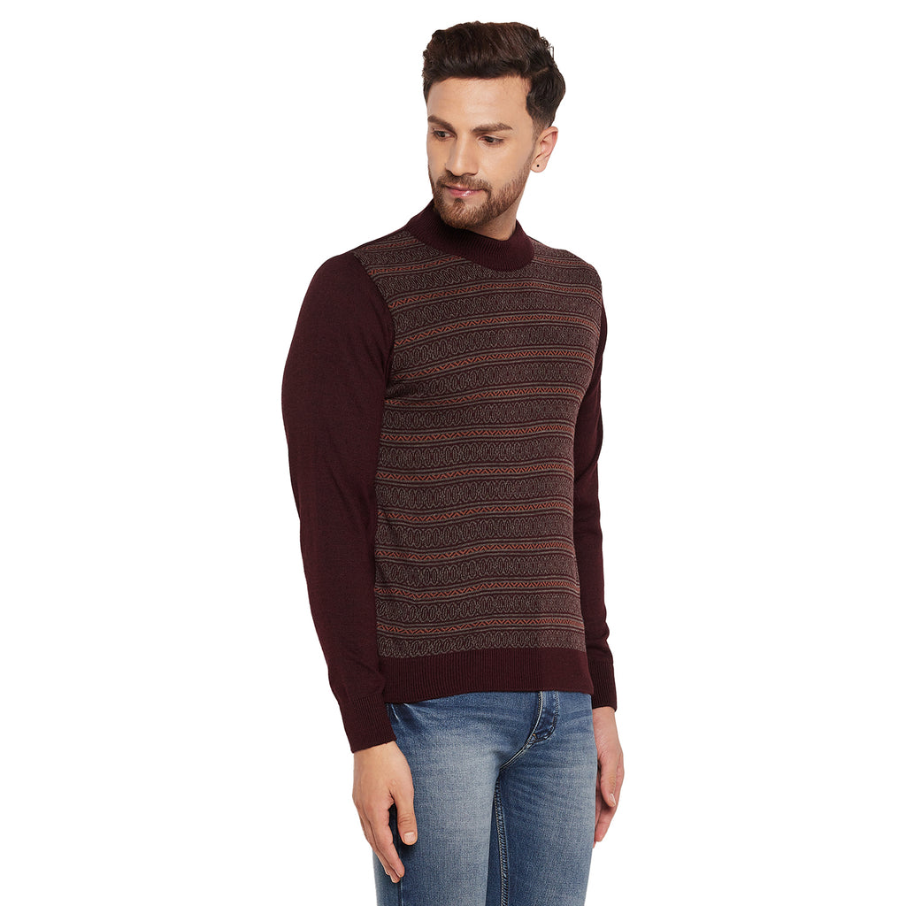 Duke Urban Men Full Sleeve High Neck Sweater (SDS8086)