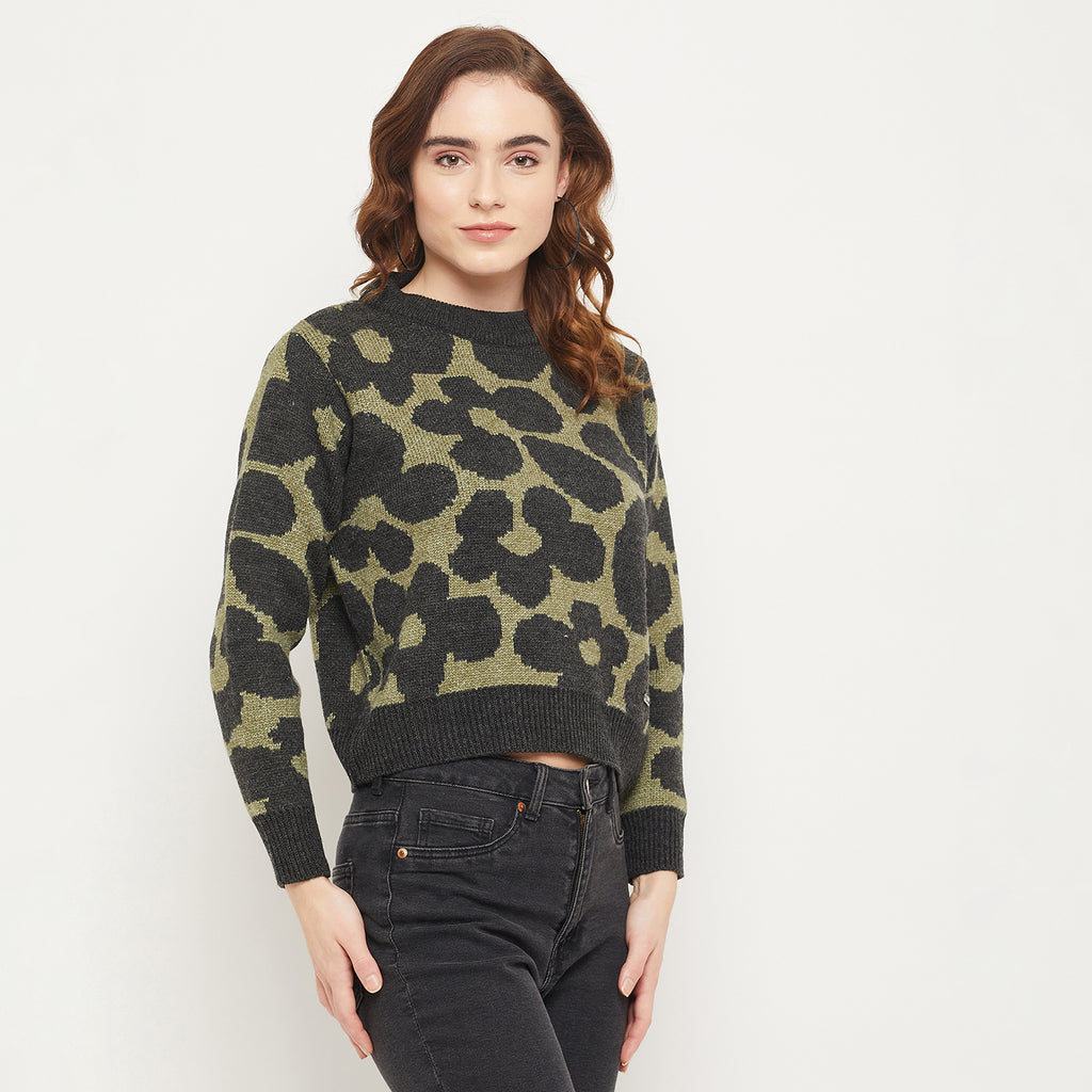 Duke Urban Women Self Design Pullover (SDS1022)