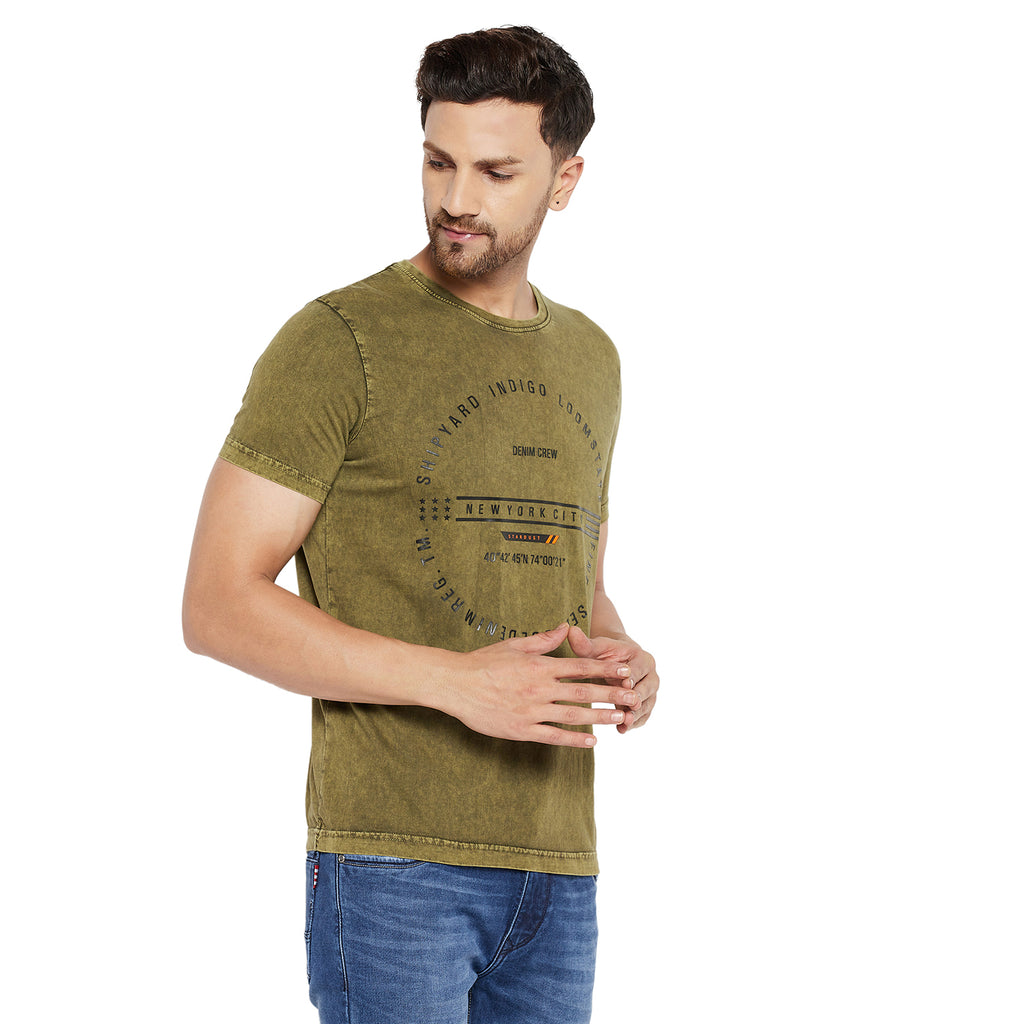 Duke Urban Men Half Sleeve Cotton T-shirt (LF5452)