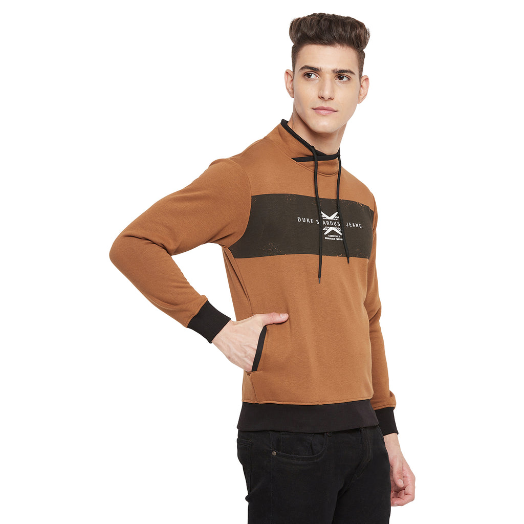 Duke Urban Men Cowl Neck Sweatshirt (LF3849)