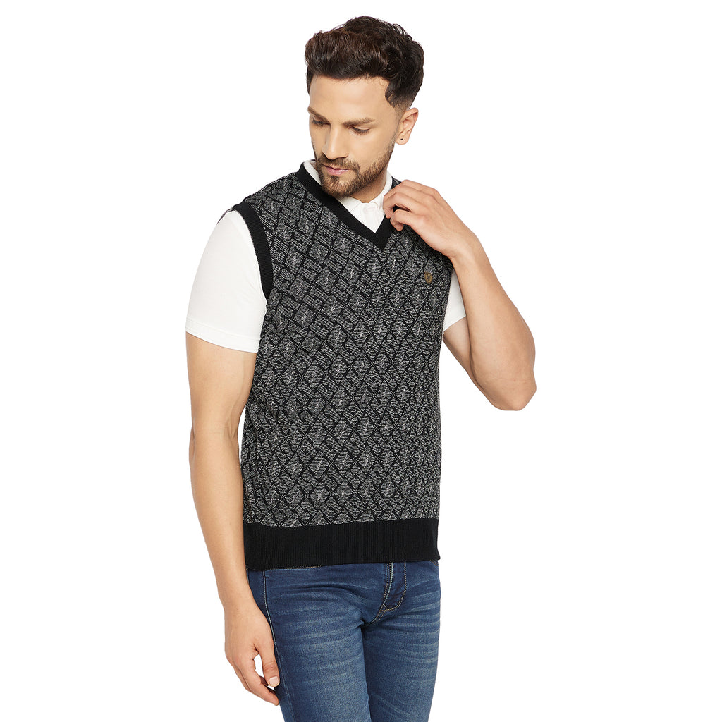 Duke Urban Men Sleeveless Reversible Sweater (SDS2042)
