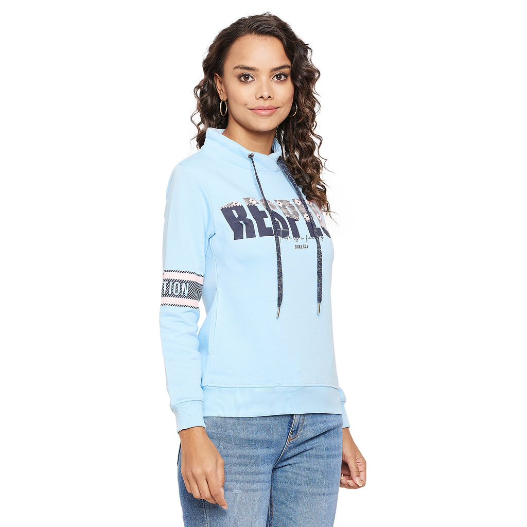Duke Urban Women Full Sleeve Round Neck Sweatshirt (LFX814)