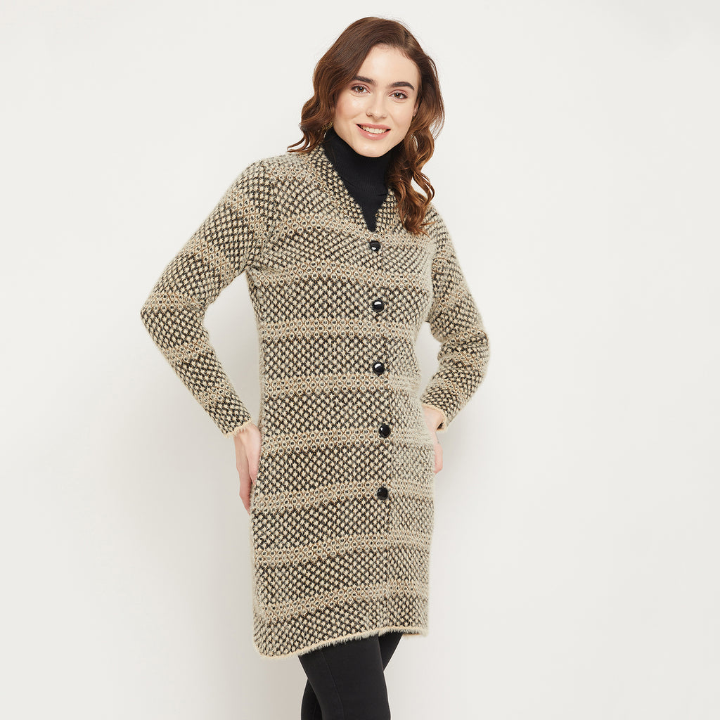 Duke Urban Women Self Design Cardigan (SDS1095)