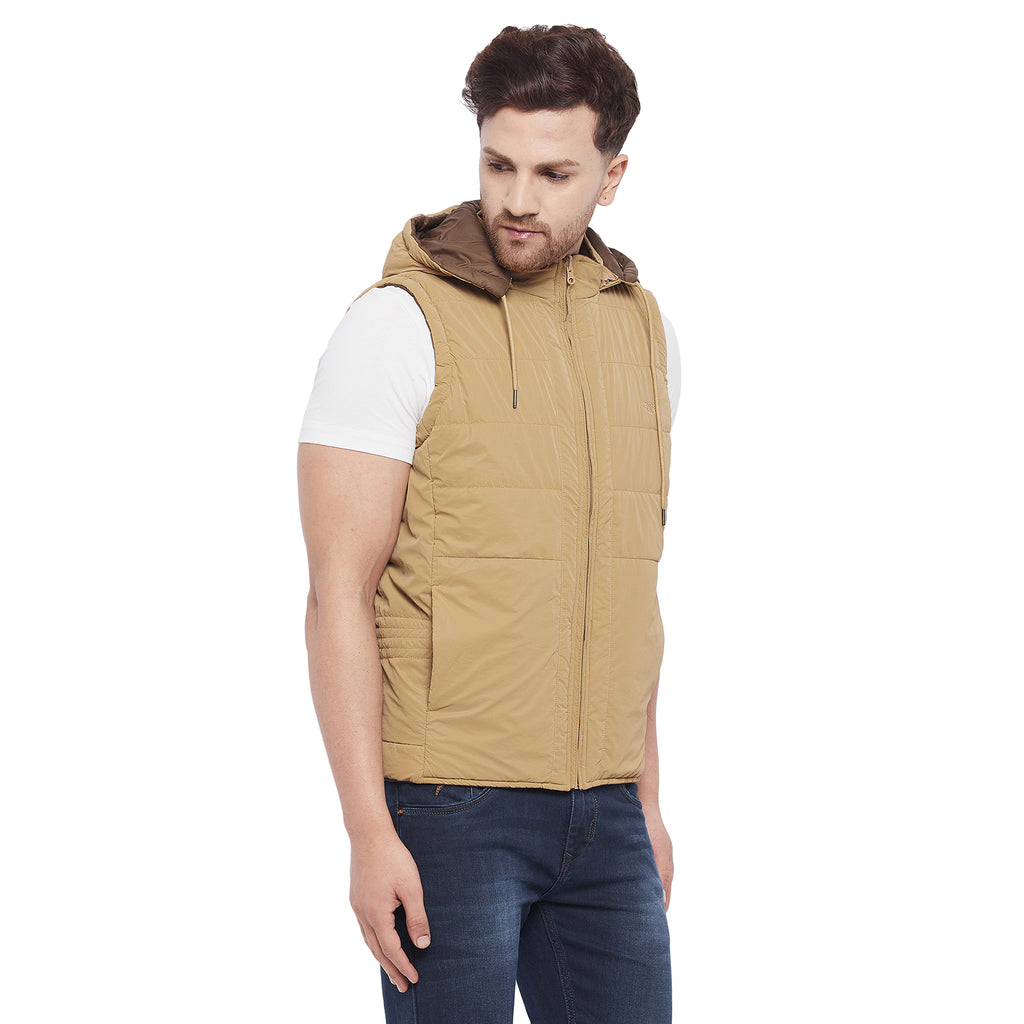 Duke Urban Men Sleeveless Reversible Jacket (SDZ913)