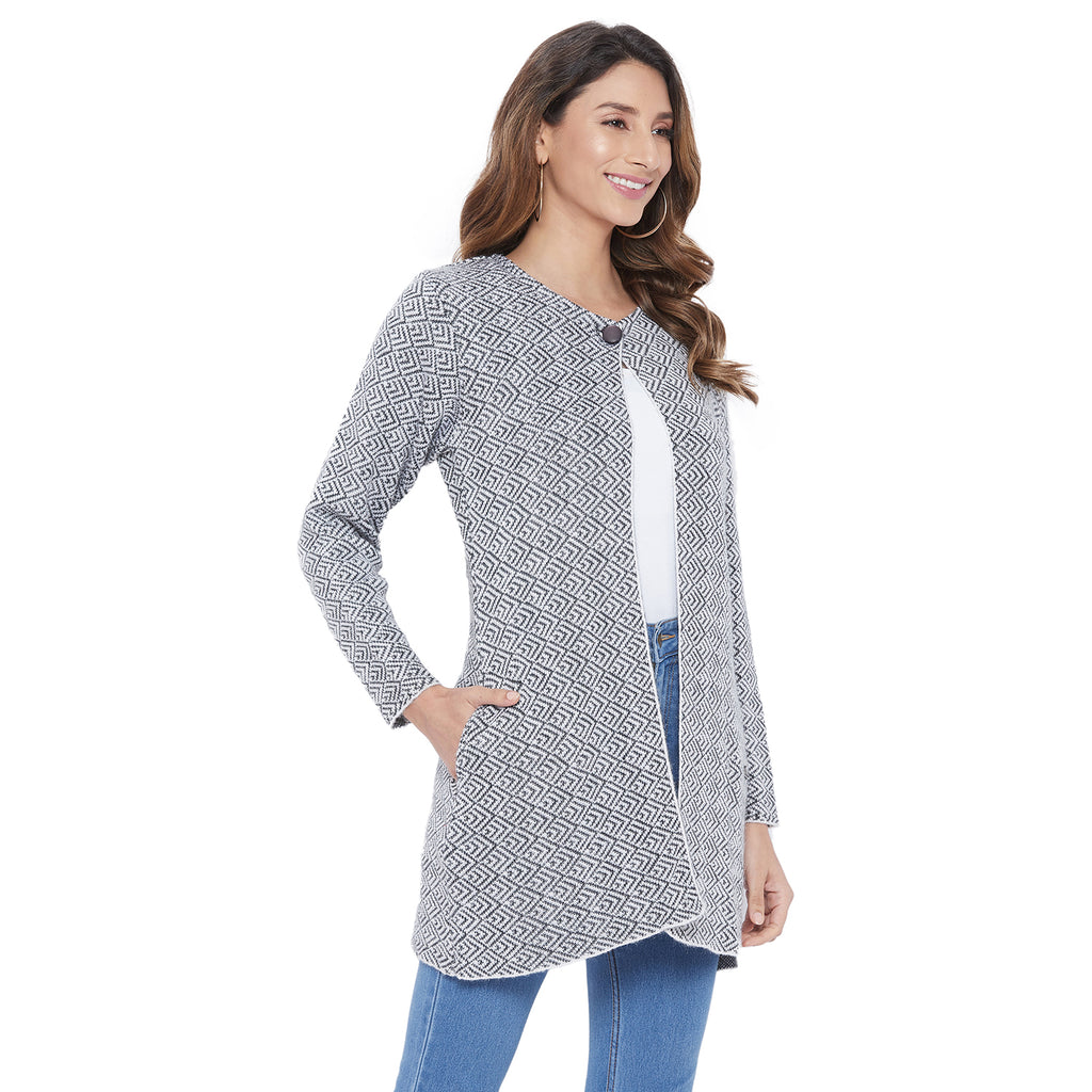 Duke Urban Women Full Sleeve Shrug (SDS948)
