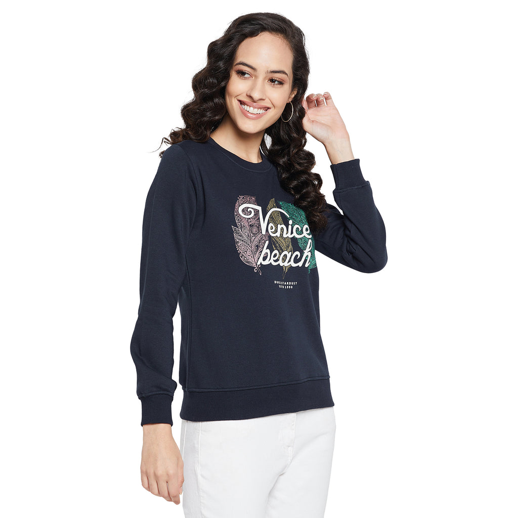 Duke Urban Women Full Sleeve Round Neck Sweatshirt (LFX828)