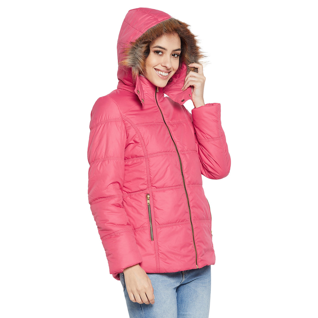 Duke Urban Women Full sleeve Hooded Jacket (SDZ1925)