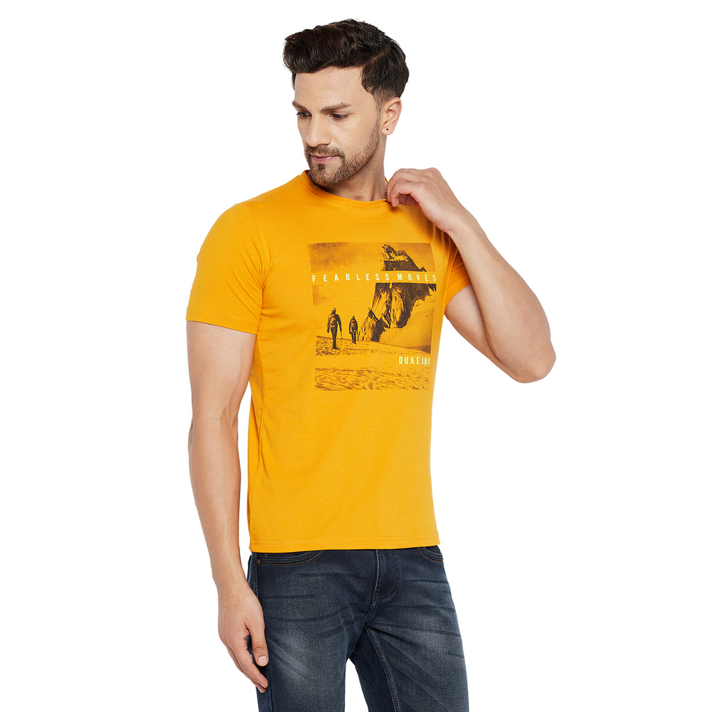 Duke Urban Men Half Sleeve Cotton T-shirt (LF5739)